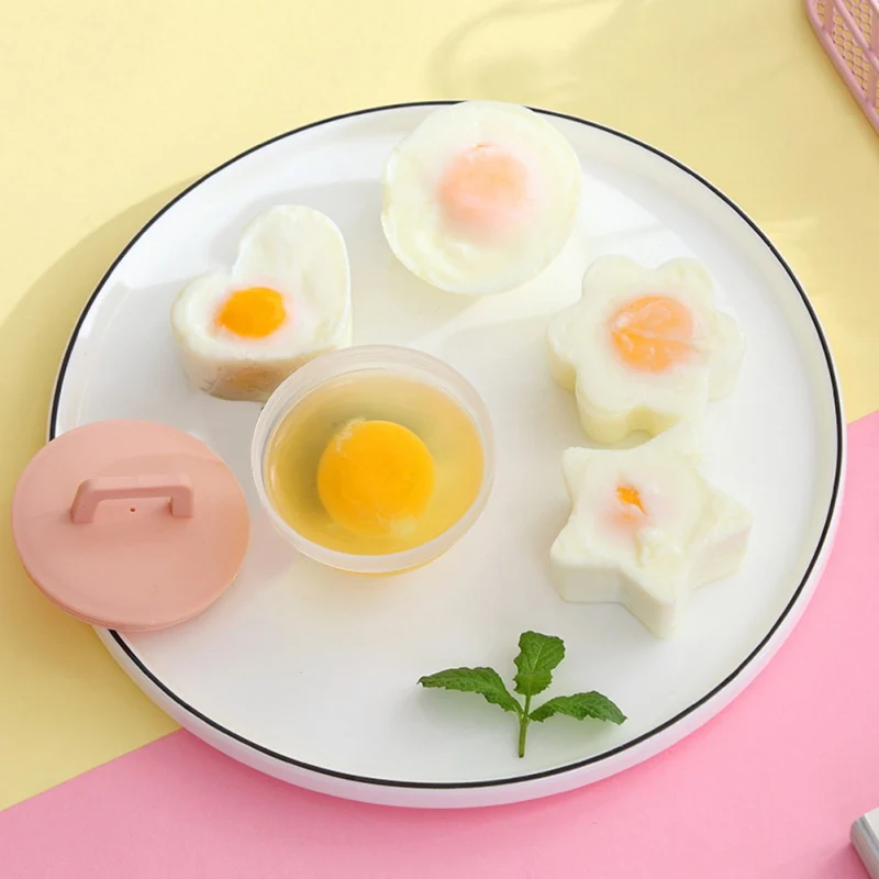 Kiaušinių Viryklė Brakonierius Silikono Pusryčiai Virtos Kiaušinių katilo Pelėsių virtuvės reikmenys Kepimo Įrankiai Naftos Teptuku Silikono Brakonierius