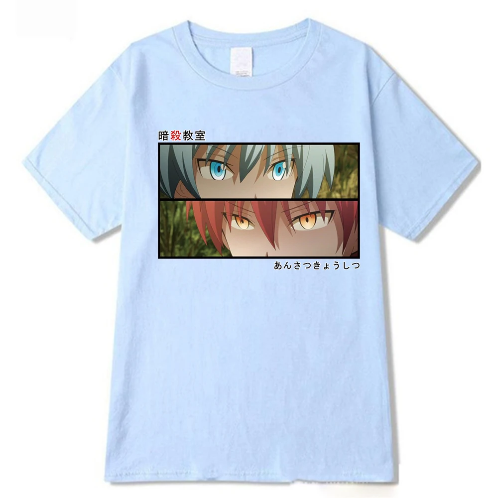 Karšto Anime Nužudymo Klasėje Marškinėliai Vyrams/moterims Kietas Streetwear Animacinių filmų Grafika Print T-shirt Vasaros Harajuku Tee Viršuje Unisex