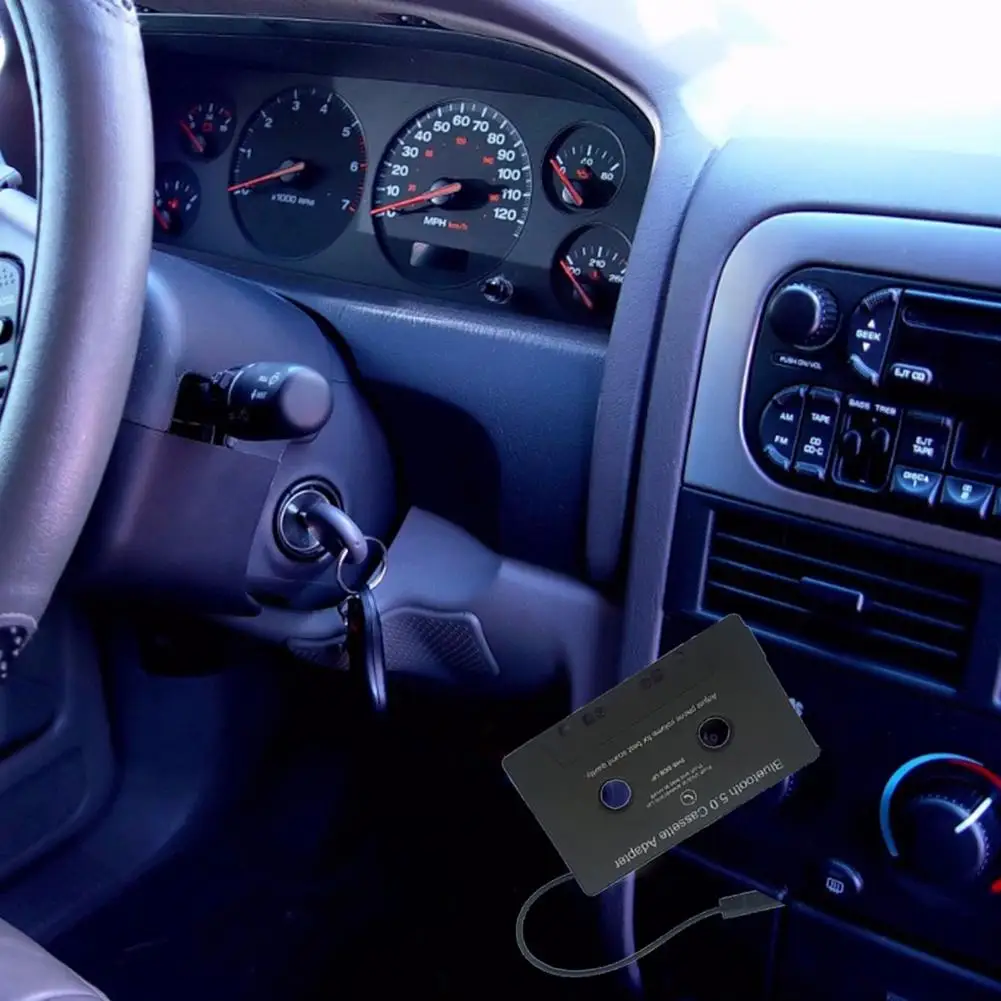 Universalus Automobilių BluetoothTransmitter Garso Kasetės Aux Adapteris For Smartphones Kasetės Adapteris, Skirtas Automobilių įmontuota Baterija Inp