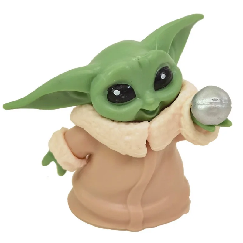 Brand New Baby Yoda Rinkimo Veiksmų Skaičius, Star Wars Vaikams, Žaislas, 5 - 6 Cm, Mini Modelis Lėlės, Žaislai, Vaikų Dovanų