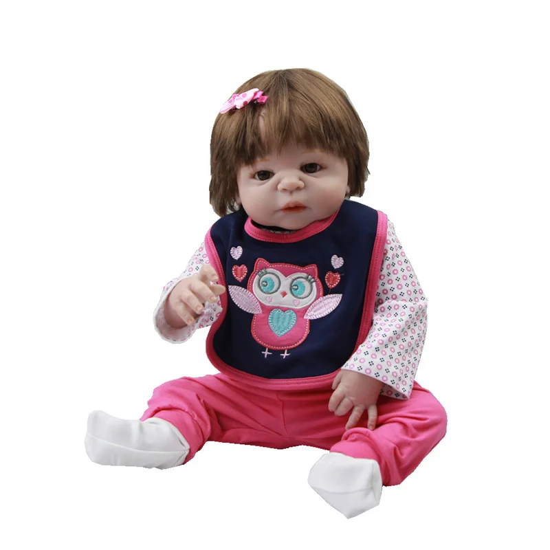 20 - 23inches Reborn Baby Doll Drabužių Medvilnės Kostiumas 50-58 cm Silikono Bebe Atgimsta Lėlės 