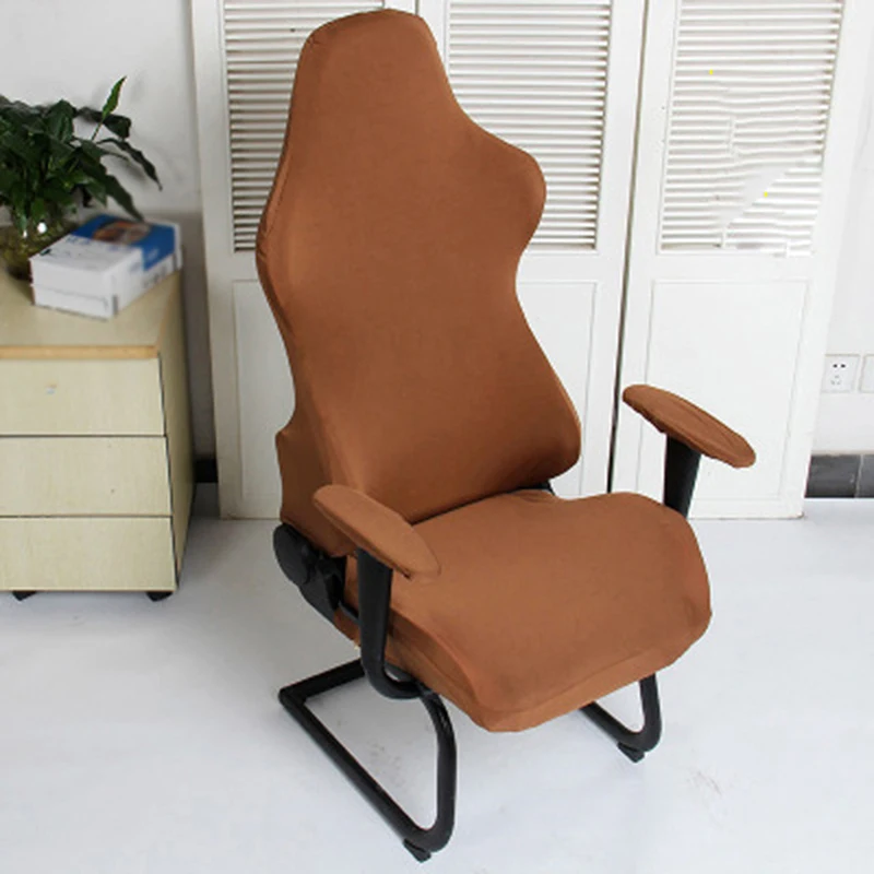 Spandex Žaidimų Kėdė Padengti Aukštos Elastinga Žaidimų Fotelis Biuro Kompiuterio Kėdė Sėdynių Užvalkalai Kėdžių Užvalkalai