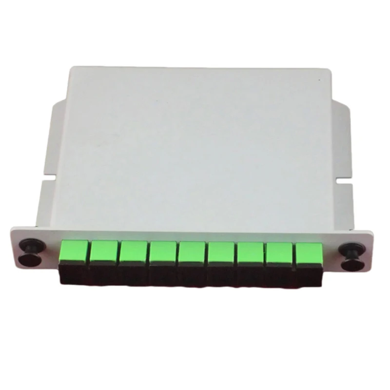 PLC Splitter 1x8 FTTH šviesolaidžio SC APC Pluošto Optiniai PLC Splitter dėžutė su 1:8 SC UPC Single-Mode kasečių dėžutės Jungtis