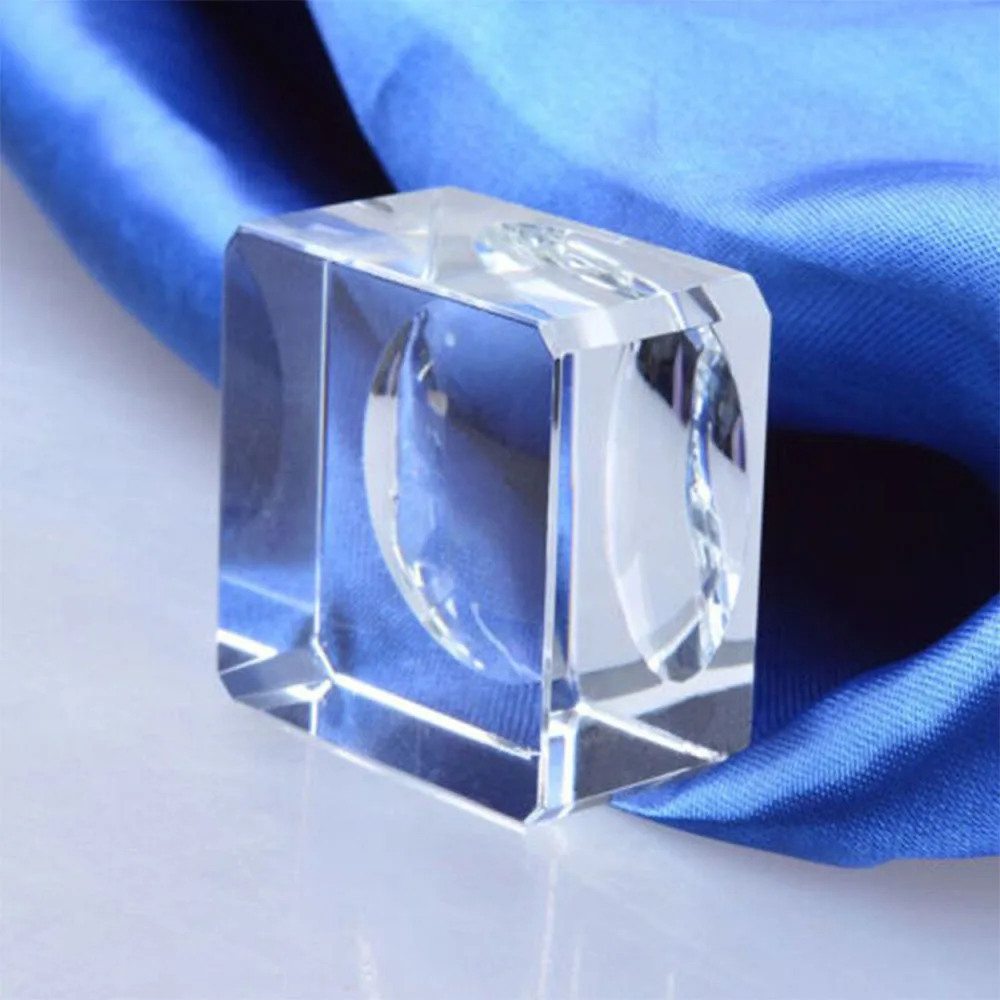 60/80mm K9 Crystal Clear Fotografijos Crystal Ball Sferoje Apdailos Objektyvo Foto + Stovas