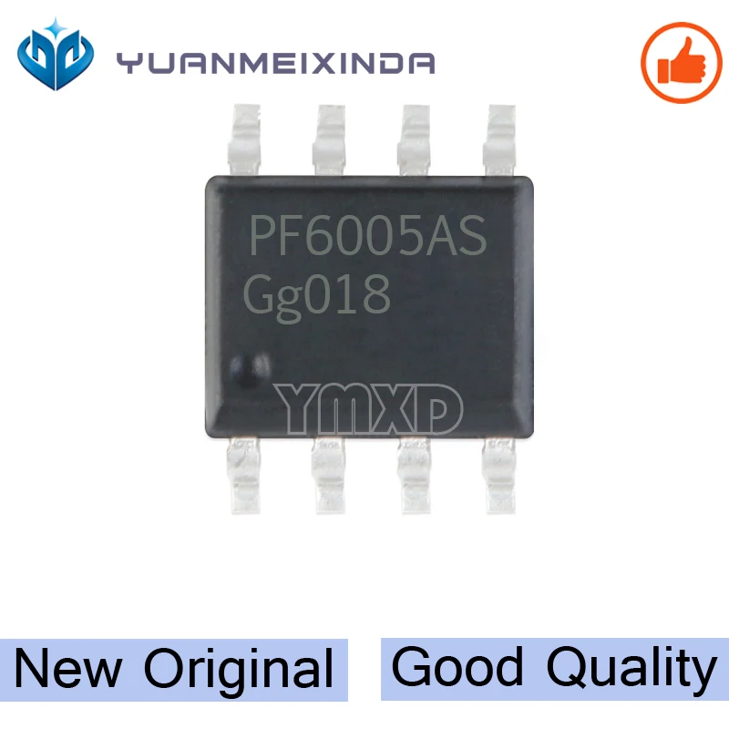 5vnt/daug Naujos Originalios PF6005AS PF6005 SMD LCD Chip SOP-8 Sandėlyje, Geriausios Kokybės