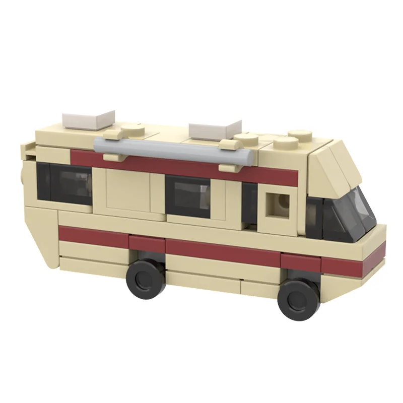 BreakingbadED Klasikinis Walter White Pinkmaned Virimo Lab RV Autobusų Mini modelių Kūrimo Blokus, Plytas Švietimo Žaislai Vaikams Dovanų