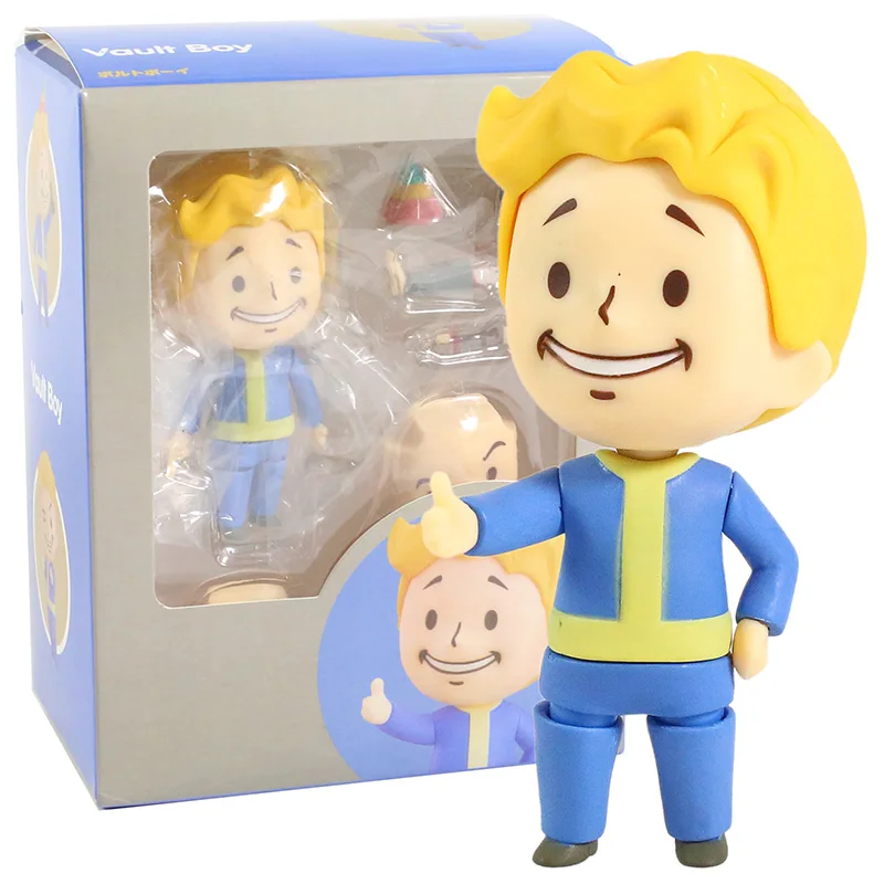 Fallout Vault Boy PVC Veiksmų Skaičius, Kolekcines, Modelis Žaislas