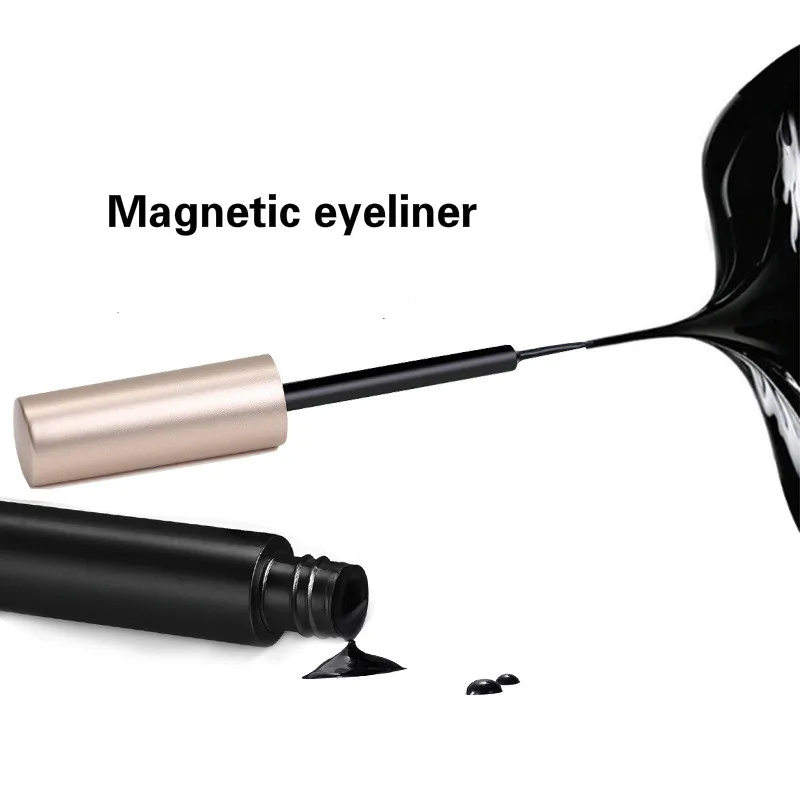 3 / 4 / 5 Porų Magnetinio Blakstienos ir akių kontūro Nustatyti Audinė Atrodo natūraliai, Ilgalaikis Profesinis Magnetas 3D Blakstienas Didmeninės