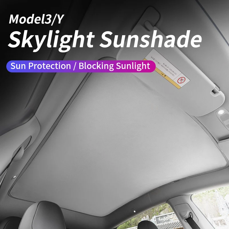 NAUJAS Atnaujinti Saulės Atspalvių Stiklinis Stogas skėtį nuo saulės už Tesla Model 3 19-21/modelis Y Priekiniai Galiniai Stoglangis prekinis, galinis Stiklo Stoglangis Aklas Spalvinimas