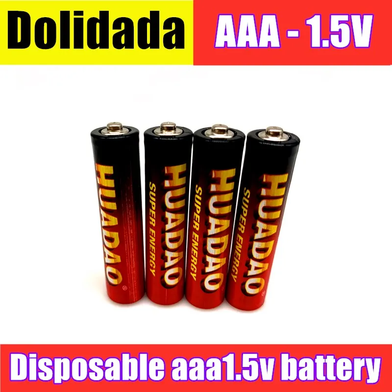 Vienkartiniai battery1.5v Baterijos AAA Anglies Baterijas Saugus, Stiprus sprogimas-įrodymas, 1.5 Voltų AAA Baterijos UM4 Batery Nėra gyvsidabrio