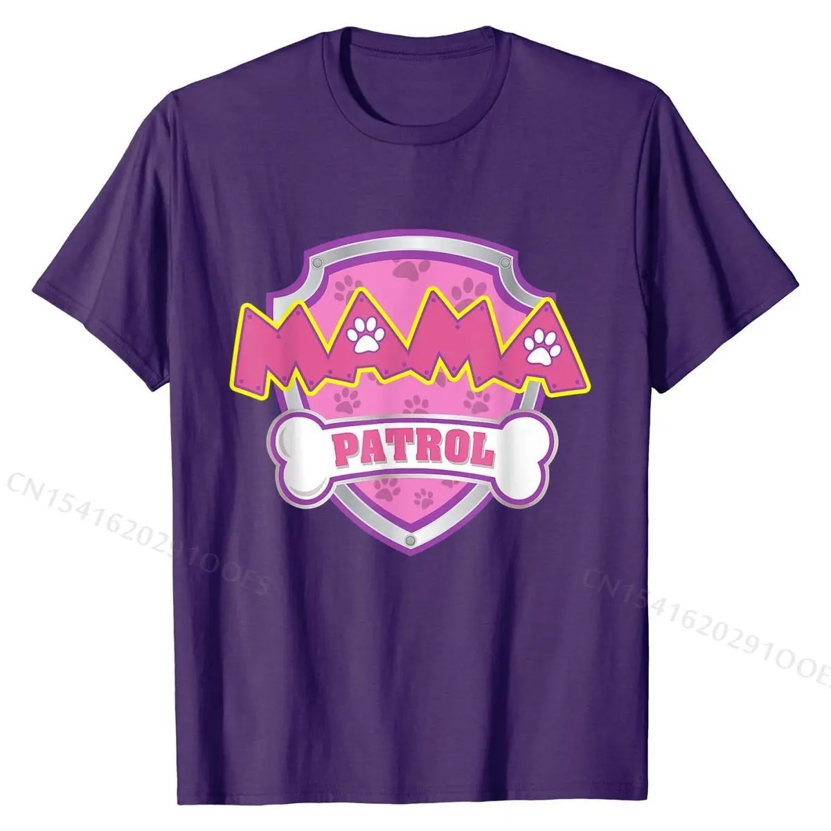 Juokinga Mama Patrol - Šuo, Mama, Tėtis, Vyrams, Moterims, T-Shirt Šalies Kietas Viršūnes Marškinėliai Funky Medvilnės Vyrų Top marškinėliai
