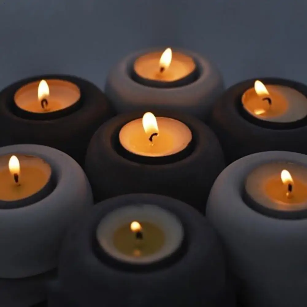 Silikono Formos Žvakidė Betono Vazonas Formų Žvakių Laikiklis Sultingi Puodą Pelėsių Betono Pelėsis Namuose Amatų Papuošalai