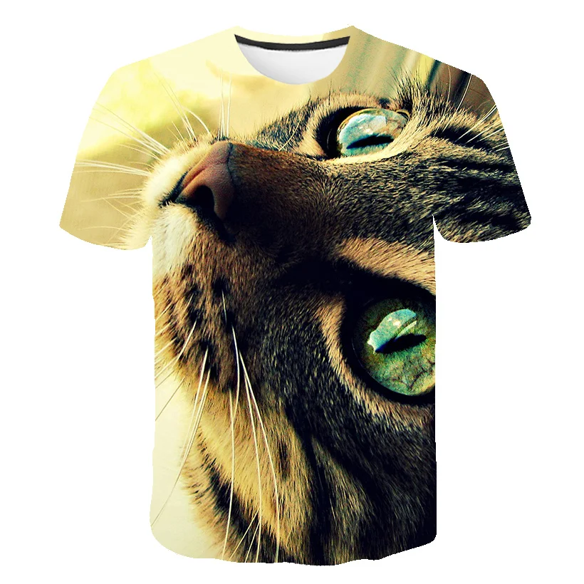2021 vasaros naują stilių 3D HD gyvūnų spausdinti cool T-shirt vyriški laisvalaikio sportas O-kaklo marškinėliai ir BTS T-marškiniai, trumparankoviai gyvūnų pr