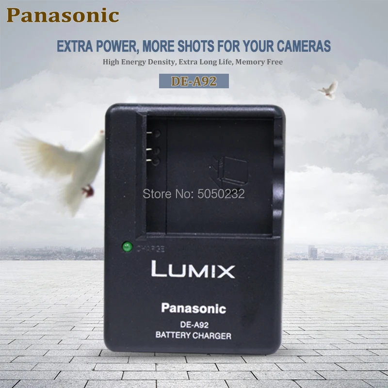 2vnt Panasonic 3,6 v 680mah NT-BCK7E NT-BCK7 BCK7E BCK7 NKI-YN101G Fotoaparato Bateriją Lumix DMC-FH2 DMC-FH4 + 1pc DE-A92 įkroviklis