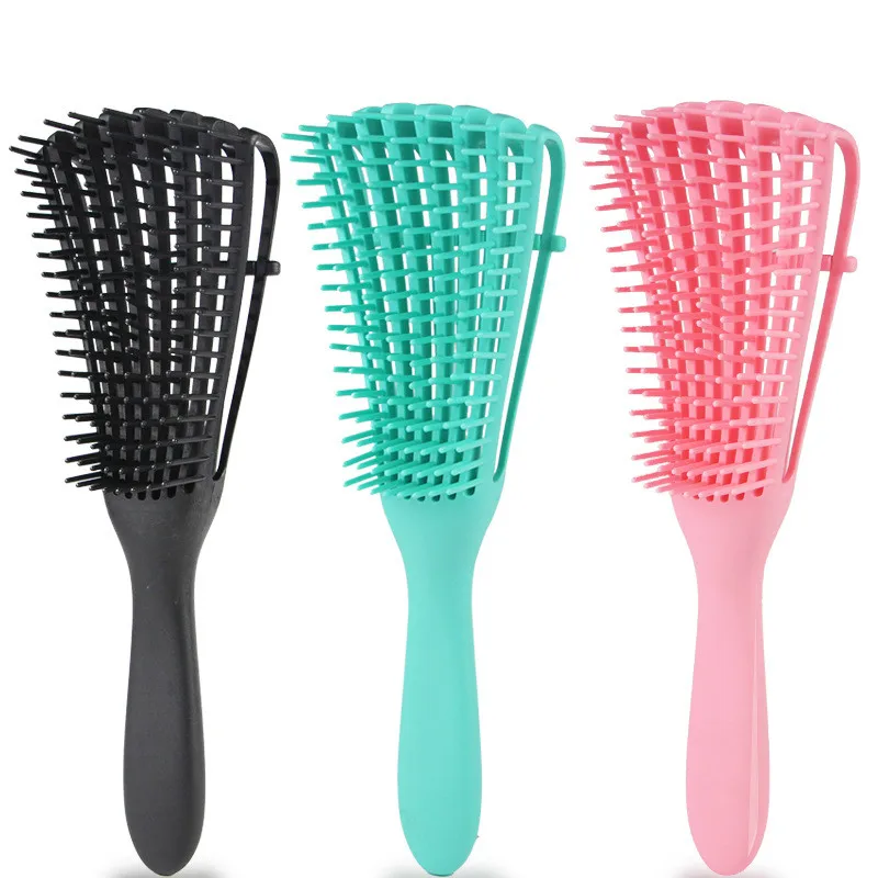 Reguliuoti Plaukų Šepetys Galvos Masažas Šukos Moterų Detangle Hairbrush Šukos Sveikatos Priežiūros Šukos už Salonas, Kirpykla Stilius