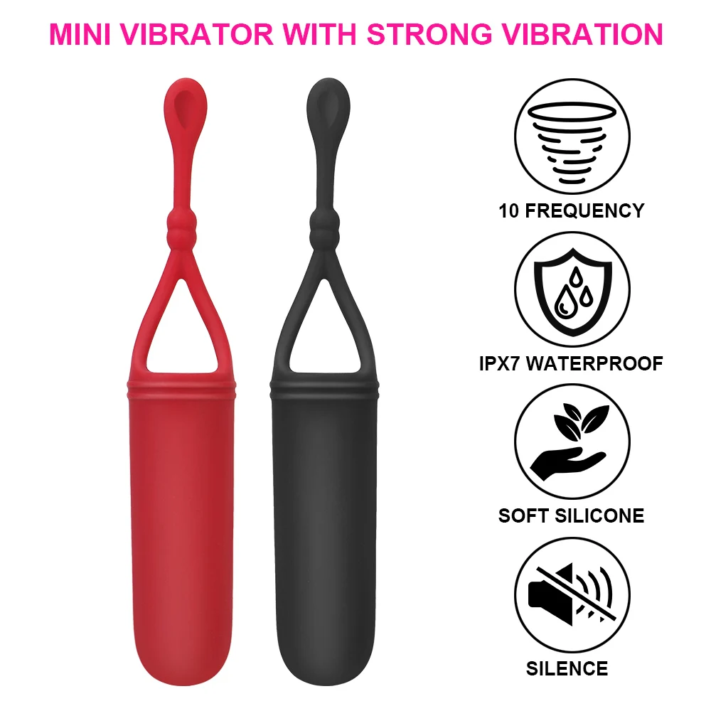 VATINE USB Magnetinio Įkrovimo Kulka Vibrato Klitorio Stimuliacija, Sex Parduotuvė, Sekso Žaislai Moterims, 10 Greičio r G-spot Massager