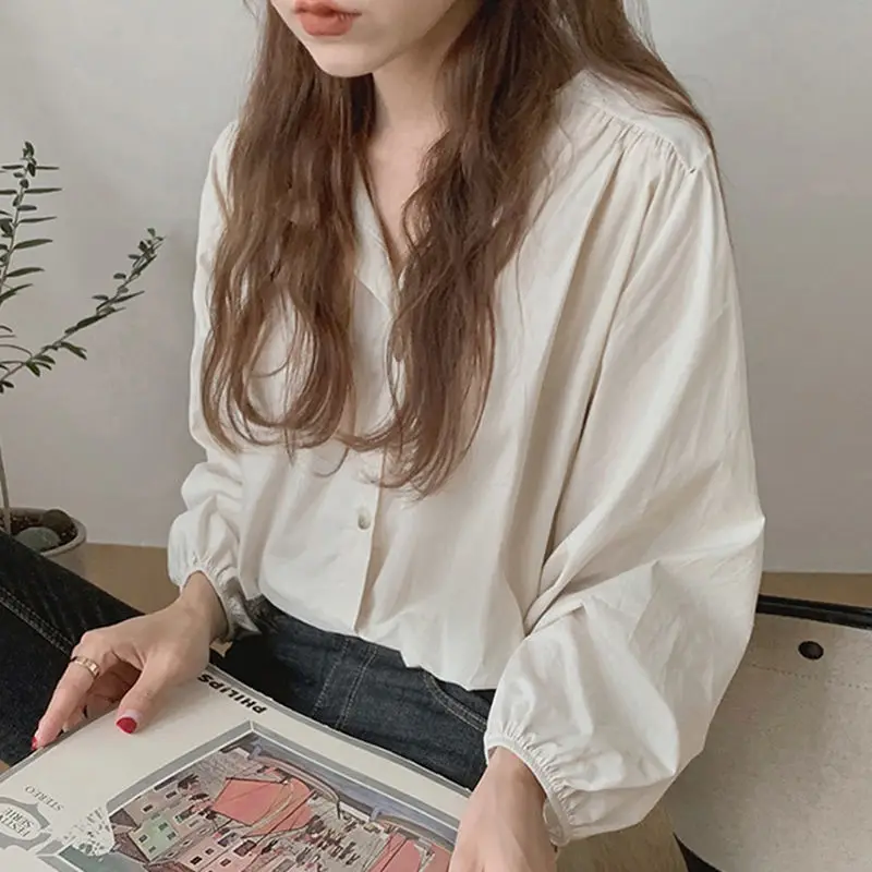 Marškinėliai Moterims Paprasta Retro Atsitiktinis, Madinga Vientisų Prarasti Vieną Krūtinėmis Prarasti Ulzzang Korėjos Stiliaus Konkurso Elegantiška Panele Naujos Palaidinukės