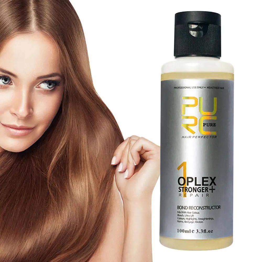 PURC Oplex obligacijų Remonto jungtys pažeistų plaukų gydymas, plaukų ir elastingumą, stiprina plaukų kietumas J6A0