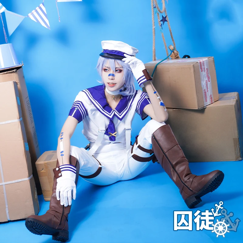 [STOCK] Anime Tapatybės V Luca Balsa Oceangoing Kelionės Dieną Sailor Šalies Vienodas Cosplay Kostiumas Moterims Helovinas ping 2021