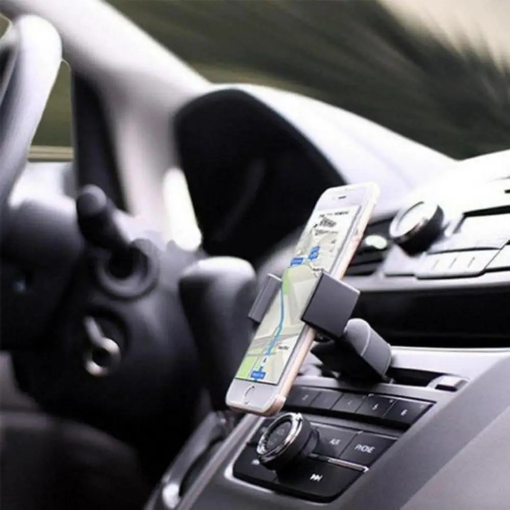 Universalus Automobilinis CD Transporto priemonių Oro Angos Mount Antislip Telefono GPS Laikiklį Stovėti Įrankis