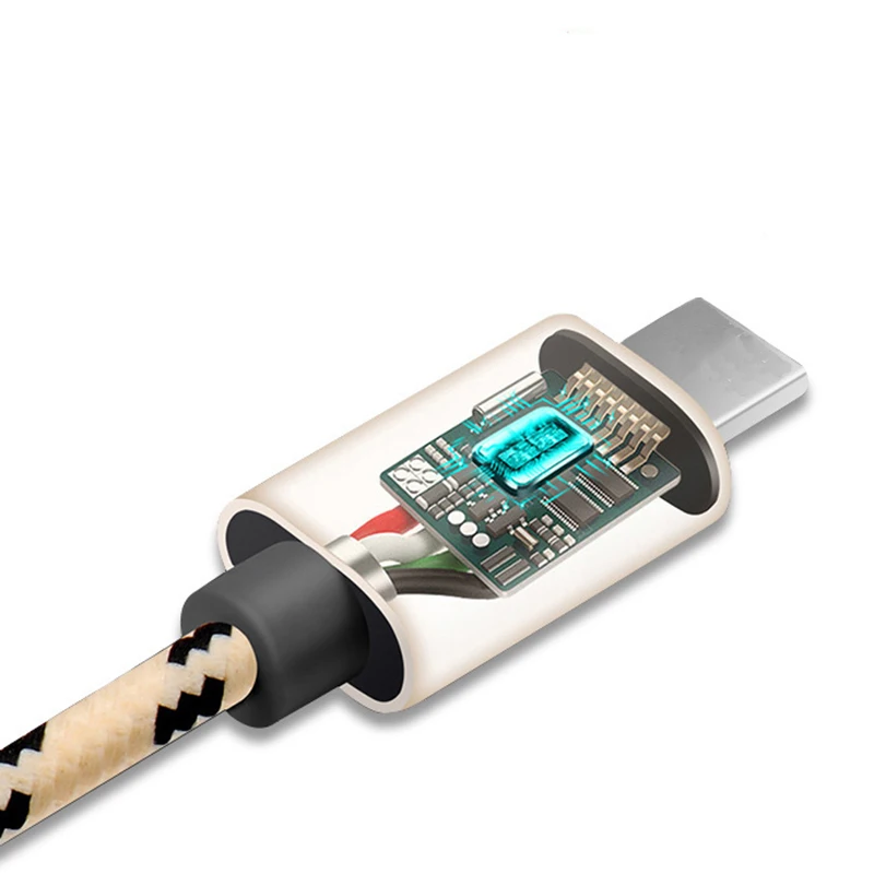 USB C Tipo Greito Įkrovimo Kabelis 1m 2m 3m Įkroviklio huawei p9 p10 p20 mate 10 pro lite samsung S9 S10 Plius s8 9 Pastaba duomenų kabelis