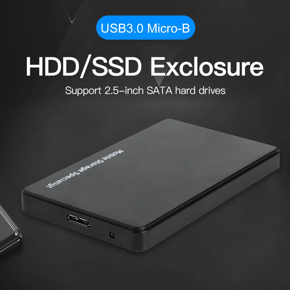 2.5 colio Išorinis HDD SSD Atveju USB3.0 SATA Mobile Kietasis Diskas Atveju 5Gbps HDD Kietojo Disko Aptvarą Nešiojamojo KOMPIUTERIO