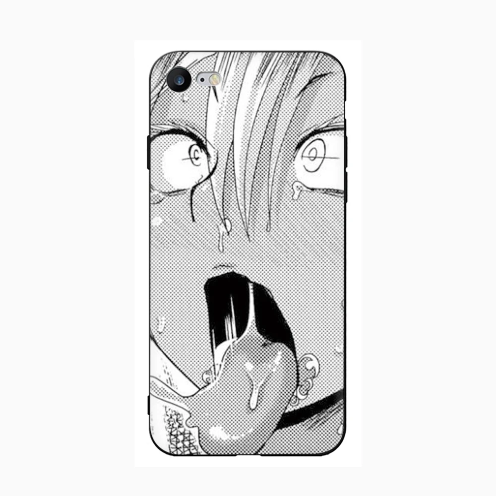 Anime mergaitė animaciją japonija minkštas silikoninis telefono dangtelį case for iphone 5 5s SE 2020 6 6s 7 8 Plus X XR XS 11 pro Max