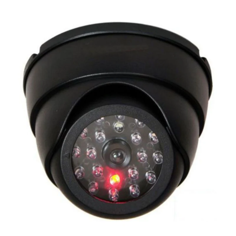 Dome Netikrą Namų Vandeniui Netikrą CCTV Saugumo Kameros Su Mirksinti Raudona LED Šviesos Smart Indoor/Outdoor Manekeno Stebėjimo Kamerą