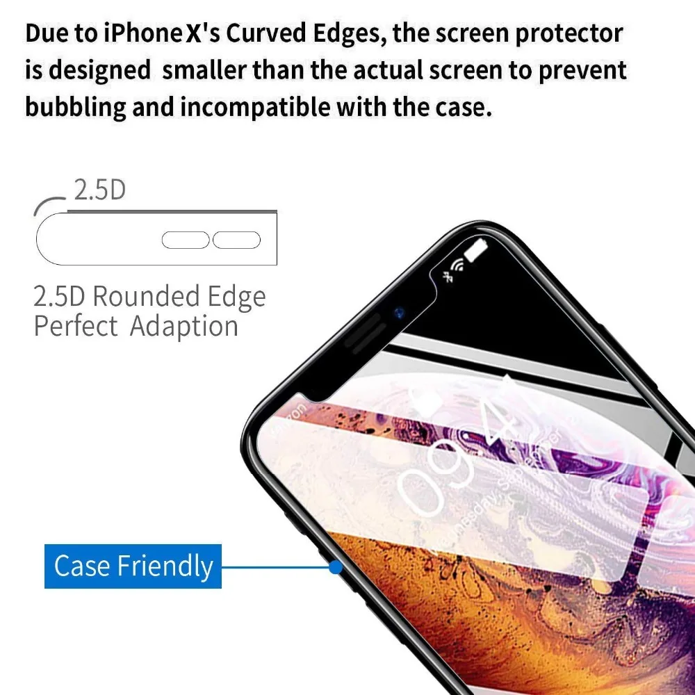3PCS Grūdintas stiklas iPhone XR se 2 7 8 Plius 12 11Pro Max screen protector Apsauginė Stiklo Plėvelė iPhone 12 X XS Max stiklo