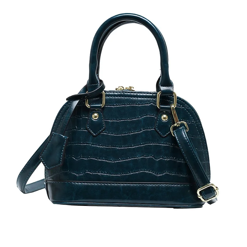 Akmens modelio korpuso maišelį moterų maišelį, naujas didelės talpos rankinėje mados pečių maišą krokodilo modelis įstrižainė krepšys