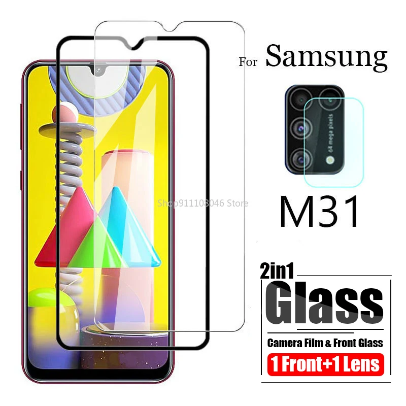Samsung Galaktika M31 Stiklo Screen Protector For Samsung M31S Apsauginis Stiklas Ant Samsun M. 31 S 31S Fotoaparato Objektyvą Grūdintas Filmas