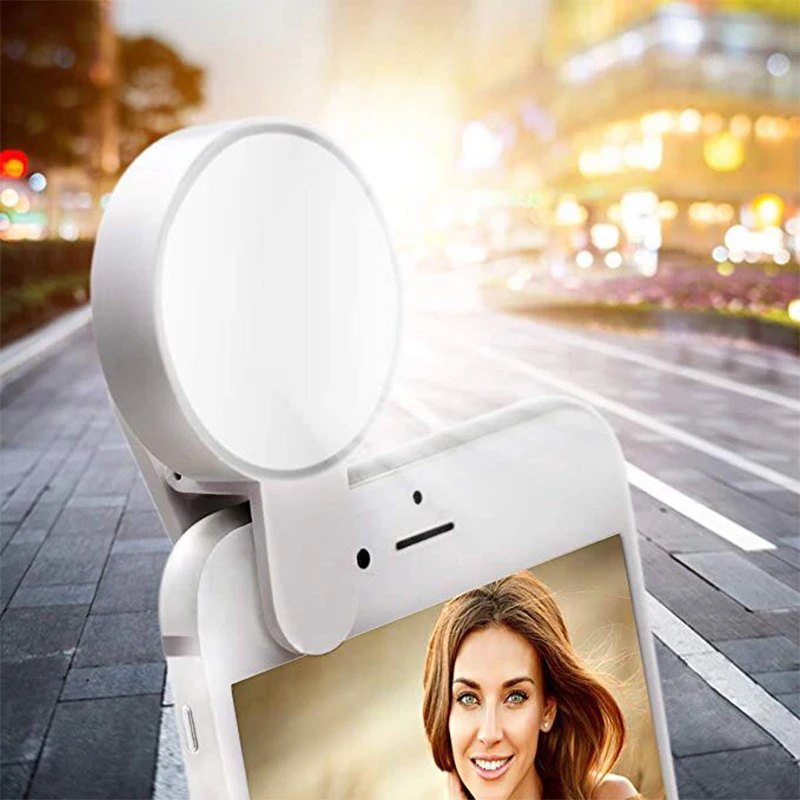 Universalus Selfie LED Žiedo 