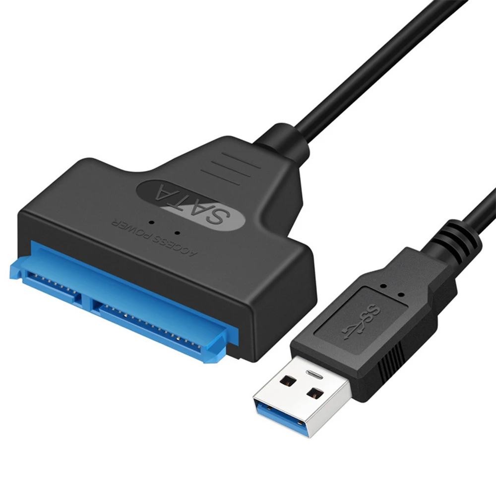 Patvarus Adapteris SSD HDD USB 3.0 prie SATA Laido Keitiklio Kabelį, SATA Kabeliai Lengva Ratai Linija