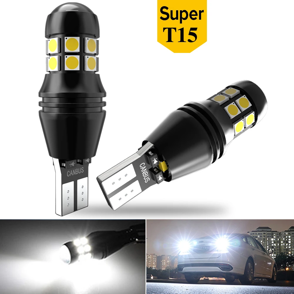 W16W T15 LED Lemputė Canbus Automobilių Atsarginės Šviesos Kia Sportage R Ceed Rio 3 4 K2 K5 KX5 Sorento Siela Cerato Picanto Optima