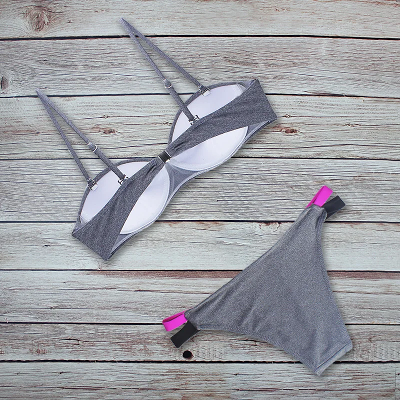 2020 Naujas Seksualus Bikini maudymosi Kostiumėliai Moterims Dviejų dalių maudymosi kostiumėlį Moteris Bodysuit Brazilijos Bikini Nustatyti Maudymosi Kostiumą Plaukimo Paplūdimio Drabužiai XL