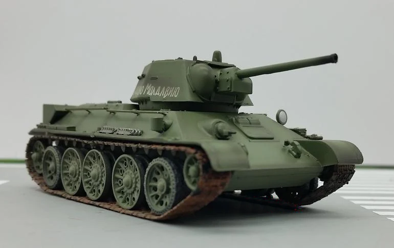 1:72 Sovietų Sąjungos T-34-76 bakas modelis antrojo Pasaulinio Karo Trimitininkas 36267 Kolekcijos modelis