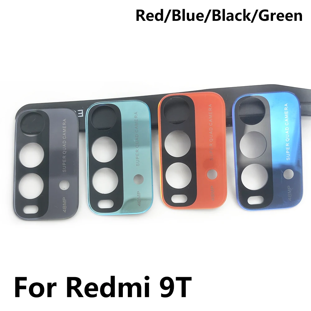 20Pcs/Daug，Kameros Stiklo lęšis Xiaomi Redmi 9T Galinis galinė vaizdo Kamera Stiklinis Lęšis Su Ahesive Lipdukas Remonto Įrankių Rinkinys