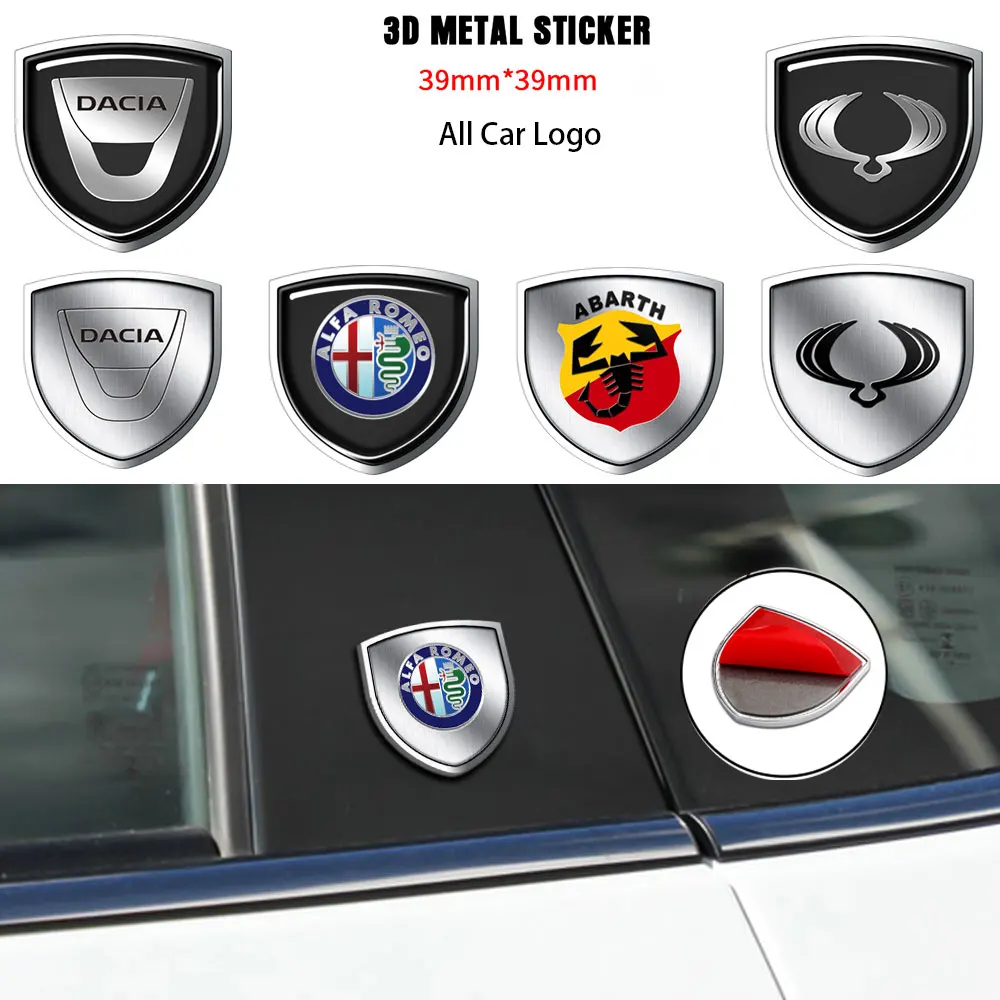 Automobilio Emblema 3D Metalo Langą Įstaiga aplinkosaugos ¾enklelis Apdailos Decal 