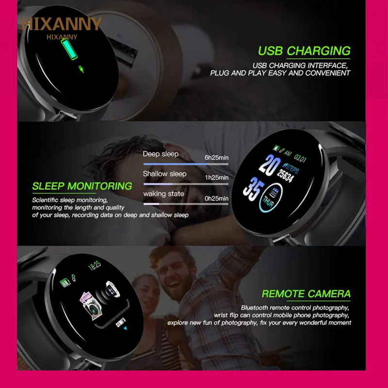 Smart Watch Vyrų Kraujo Spaudimas Smartwatch Moterų Vandeniui Sporto Širdies ritmo Fitness Tracker Laikrodžiai, skirta 