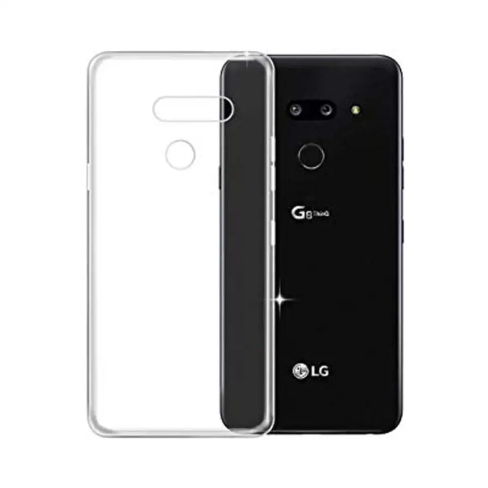 Dėl LG V40 V50 V30 V30S V35 G7 ThinQ Ultra Plonas Skaidrus Kristalas Minkštos TPU Silikono Gelio TPU Telefono dėklas Galinį Dangtelį Shell