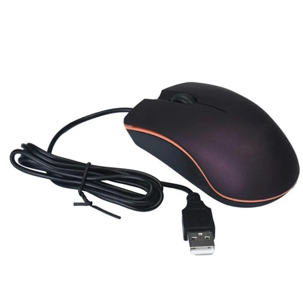 Ergonomiškas Laidinio Žaidimų Pelė USB Kompiuterio Optinių Jutiklių Pelės Mause Silent Žaidėjus Nešiojamas PC Peles Apšvietimas Su C0P9