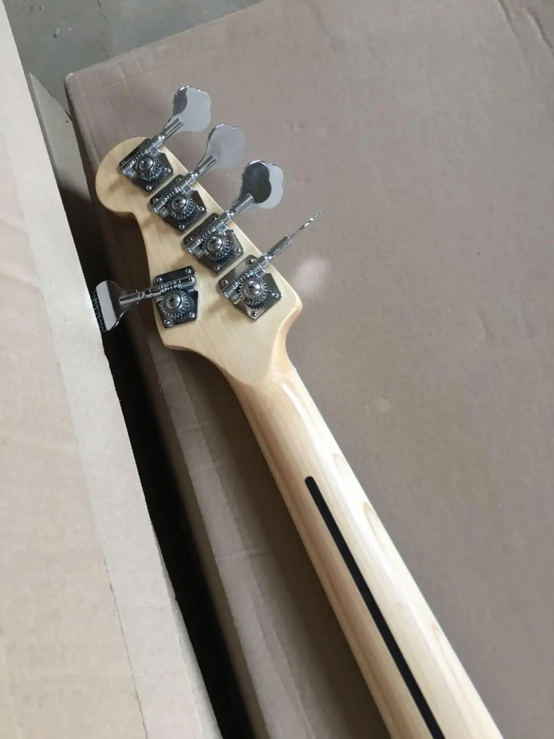 Gitara gamyklos custom naujas baltos spalvos džiazo elektrinė bosinė 5 stygų elektrine Gitara, Aktyviai pikapas Nemokamas Pristatymas sandėlyje 11