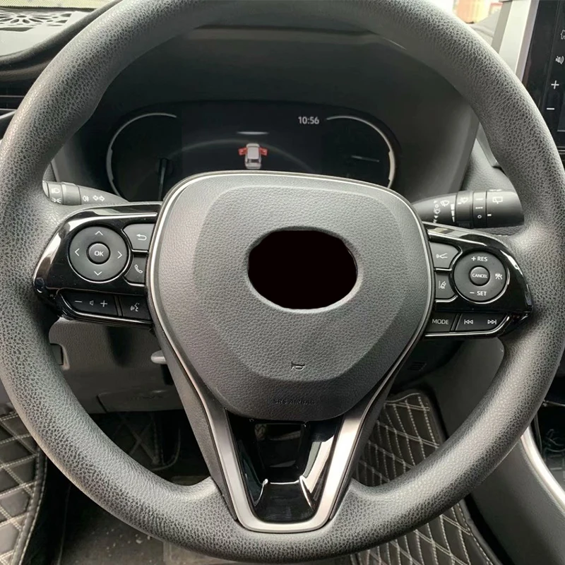 Toyota RAV4 Corolla 2019 2020 Vairas Mygtuką Pleistras Dekoratyvinis Rėmelis Mygtuką Blizgančiais