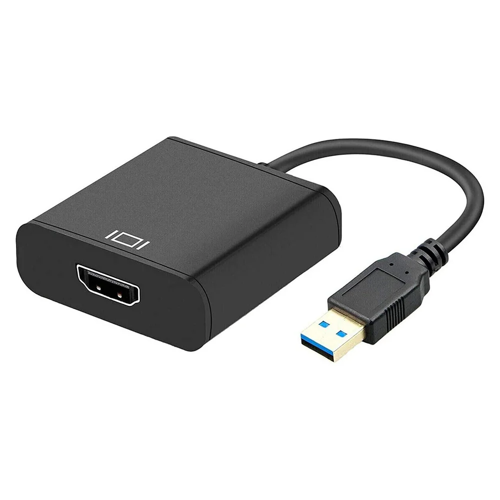 USB 3.0 su HDTV Adapteris 1080P Full HD Išorės Vaizdo plokštė Multi Monitorius, Audio Video Konverteris, Laidas, skirtas 