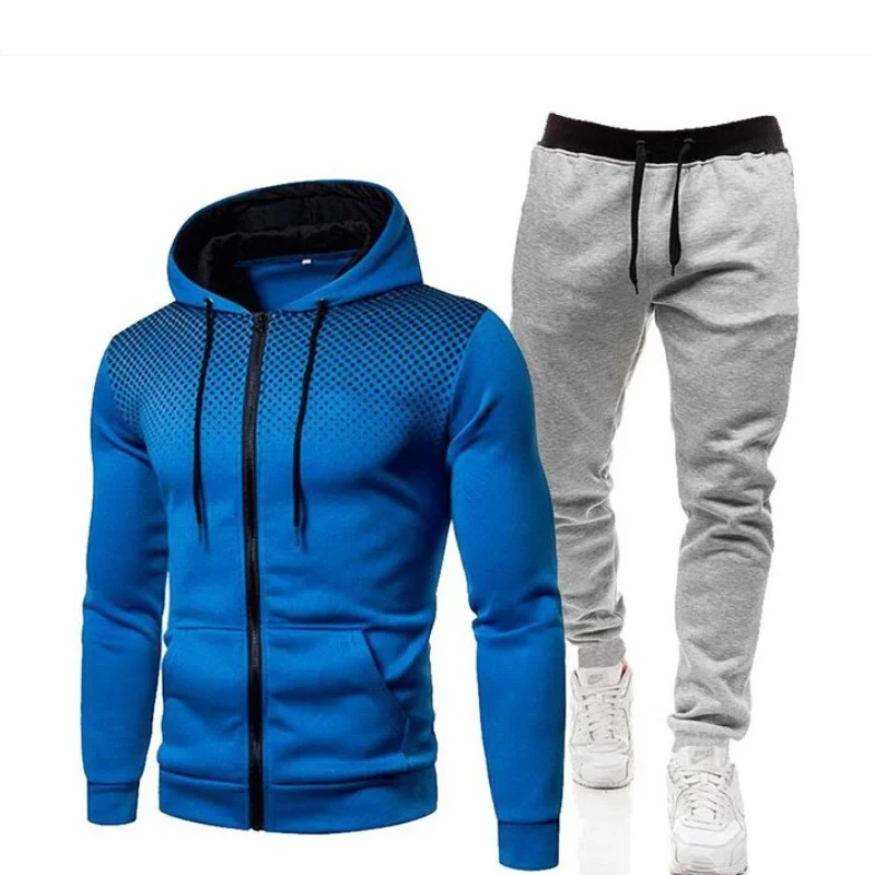 2021 nauja Rudens ir žiemos Vyrų Rinkiniai hoodies+Kelnės Harajuku Sporto Kostiumai, Laisvalaikio Megztiniai Tracksuit Prekės ženklo Sportinę aprangą