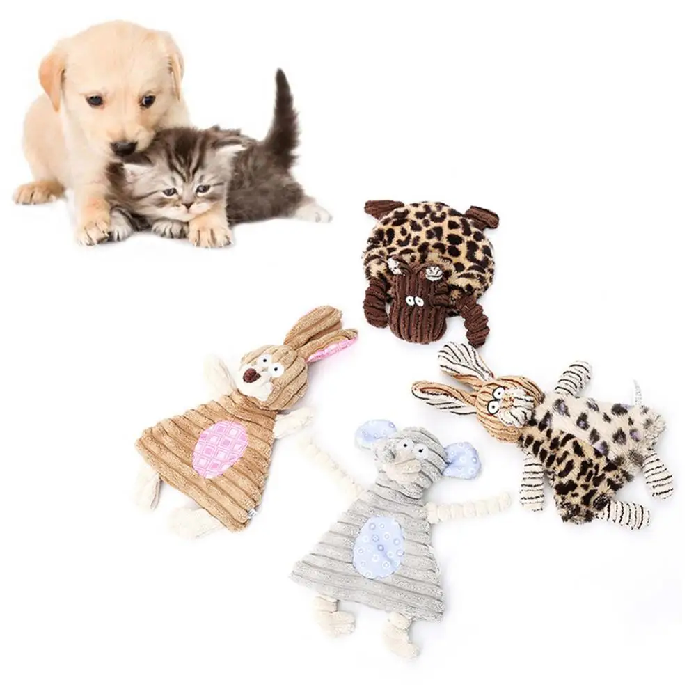 Mados Mielas Triušis Karvė Pelės Formos Garso Čežėjimas Žaisti Interaktyvius Šuo, Katė Squeaker Pet Žaislas Pet Produktų Priedai