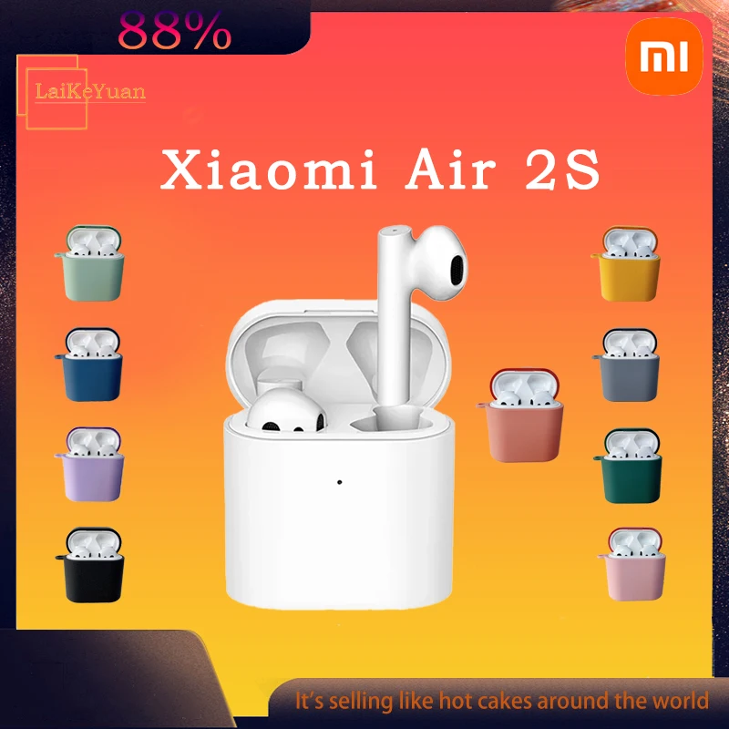 Originalus Xiaomi Airdots 2s Belaidžio Smart Stereo Ausinės Kontrolės Su Mic laisvų Rankų įranga laisvų Rankų 