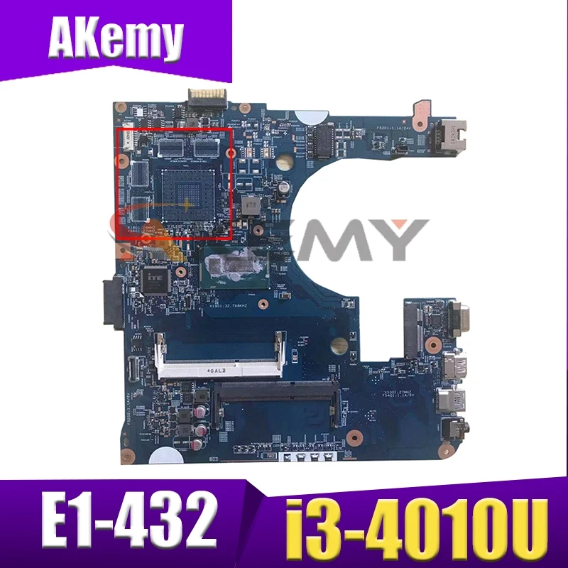 Akemy Nešiojamojo kompiuterio plokštę ACER Aspire E1-432 i3-4010U Mainboard 12243-3 SR16Q DDR3