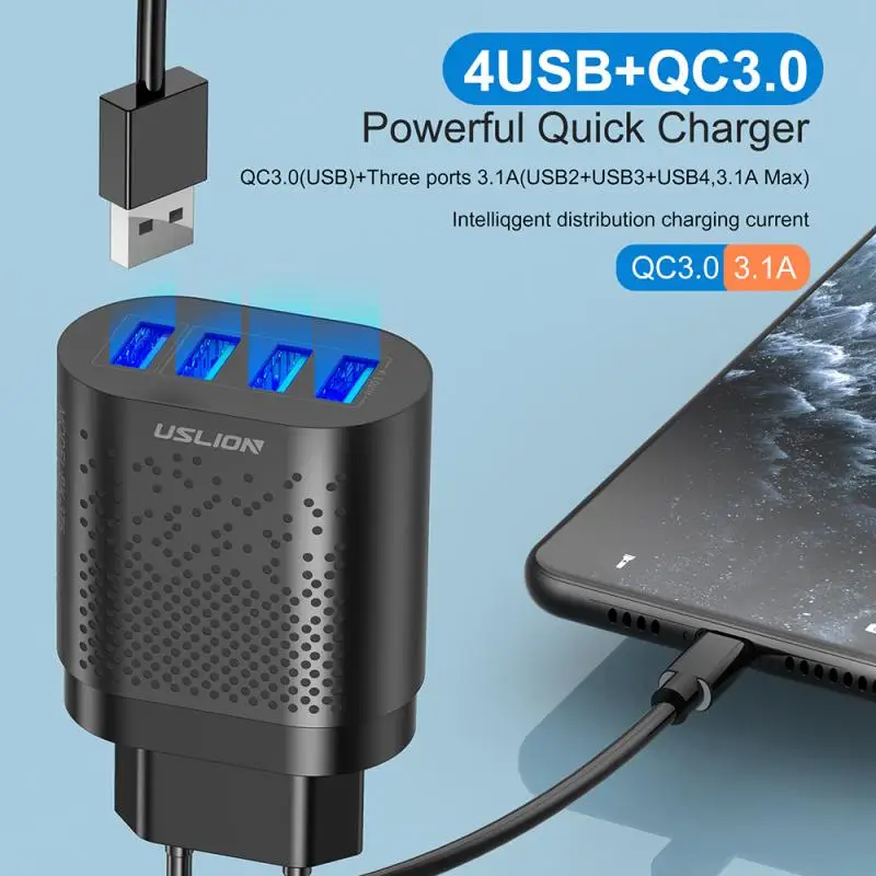 USB Greitas Įkroviklis Greitai Įkrauti 3.0 ES/JAV Plug Sienos Mobilųjį Telefoną, Planšetinį kompiuterį Įkrovikliai Iphone 12 