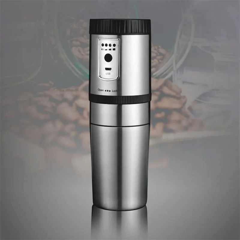 Nešiojamų Kavos Virimo Aparatas, Mini Pusiau Automatinis Kavos Aparatas, Kompaktiškas Kavos Malimo Įranga, Nerūdijančio Elektros Mokamas Espres